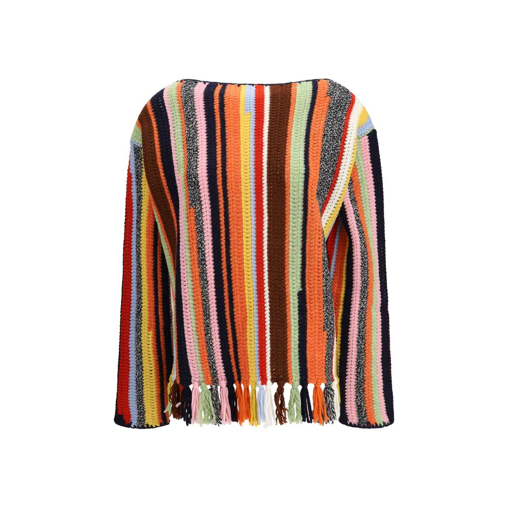 Sudadera Prada de lana multicolor