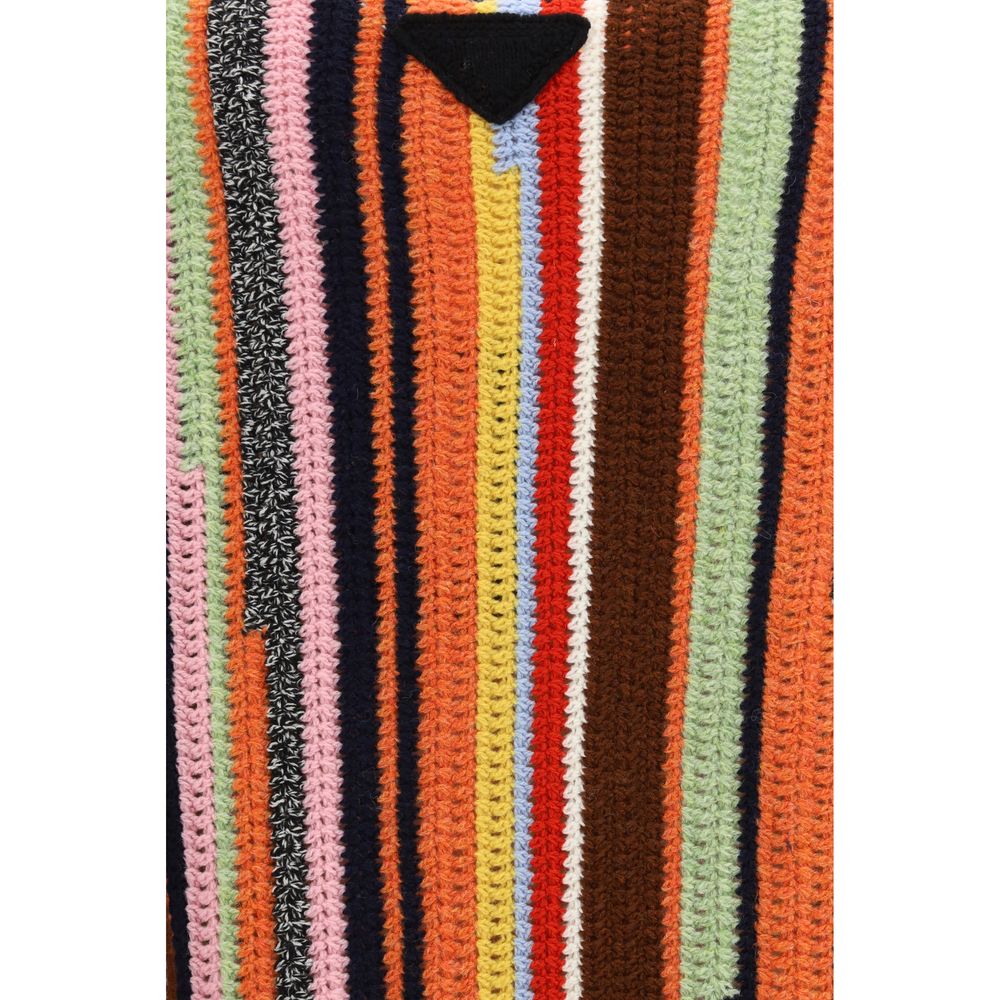 Sudadera Prada de lana multicolor