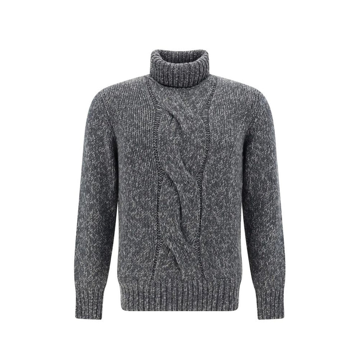 Brunello Cucinelli Gray Cashmere Turtleneck