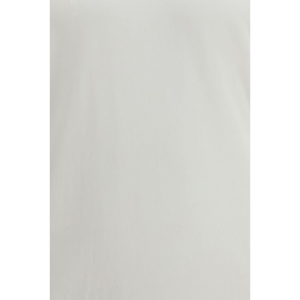 Camiseta blanca de algodón Brunello Cucinelli