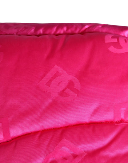 Gorro Capello Dolce & Gabbana de Hombre Rosa con Logo Estampado Completo