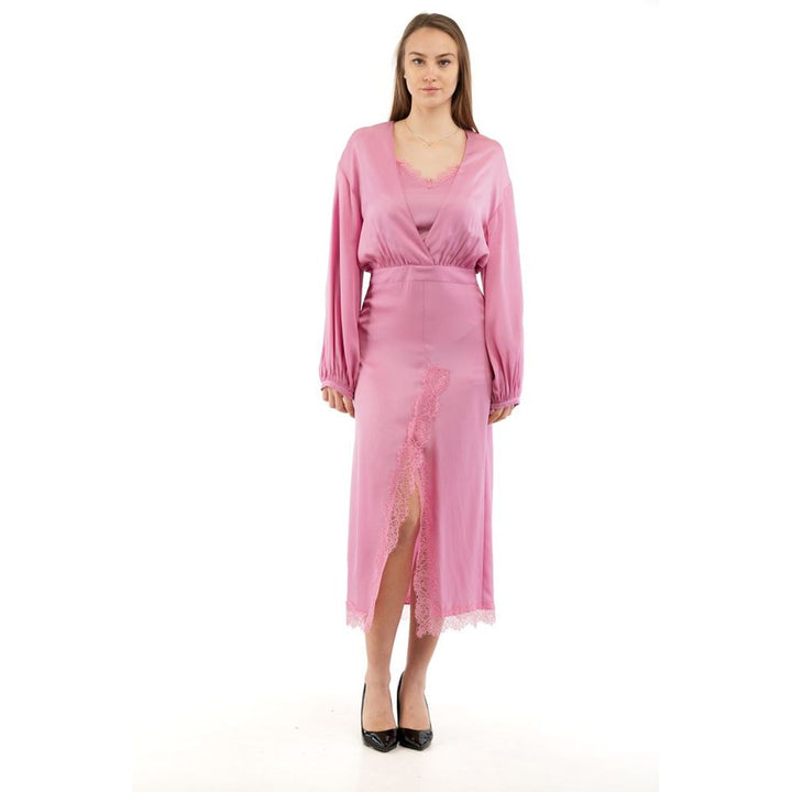 Moschino Multicolor Marabou Casual Dress