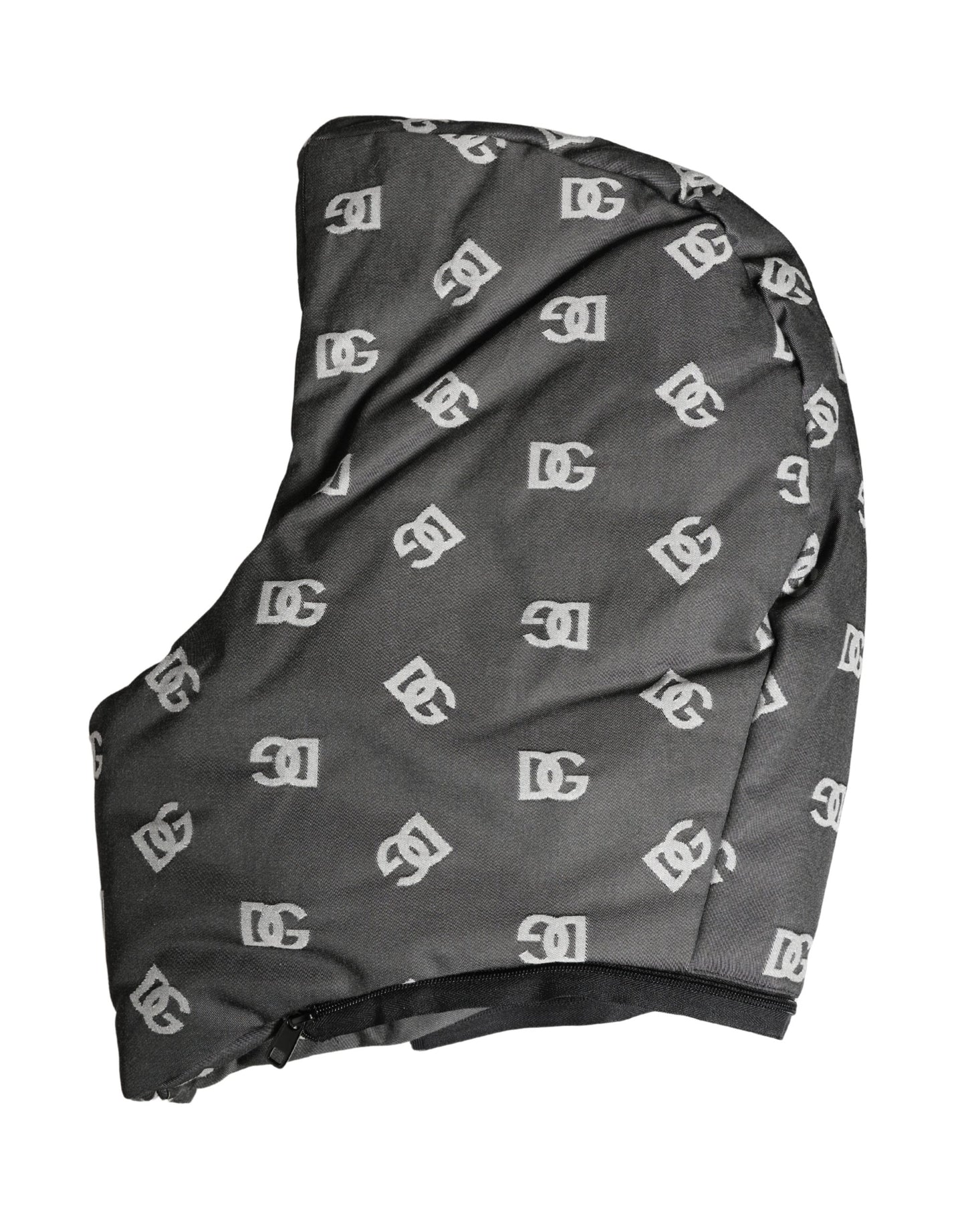 Gorra de sombrero Dolce & Gabbana negra con logo estampado para toda la cabeza