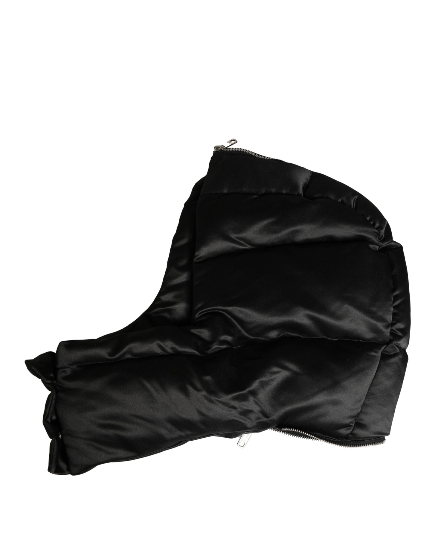 Gorro-Pañuelo de Cabeza Entera de Poliéster Negro Dolce & Gabbana
