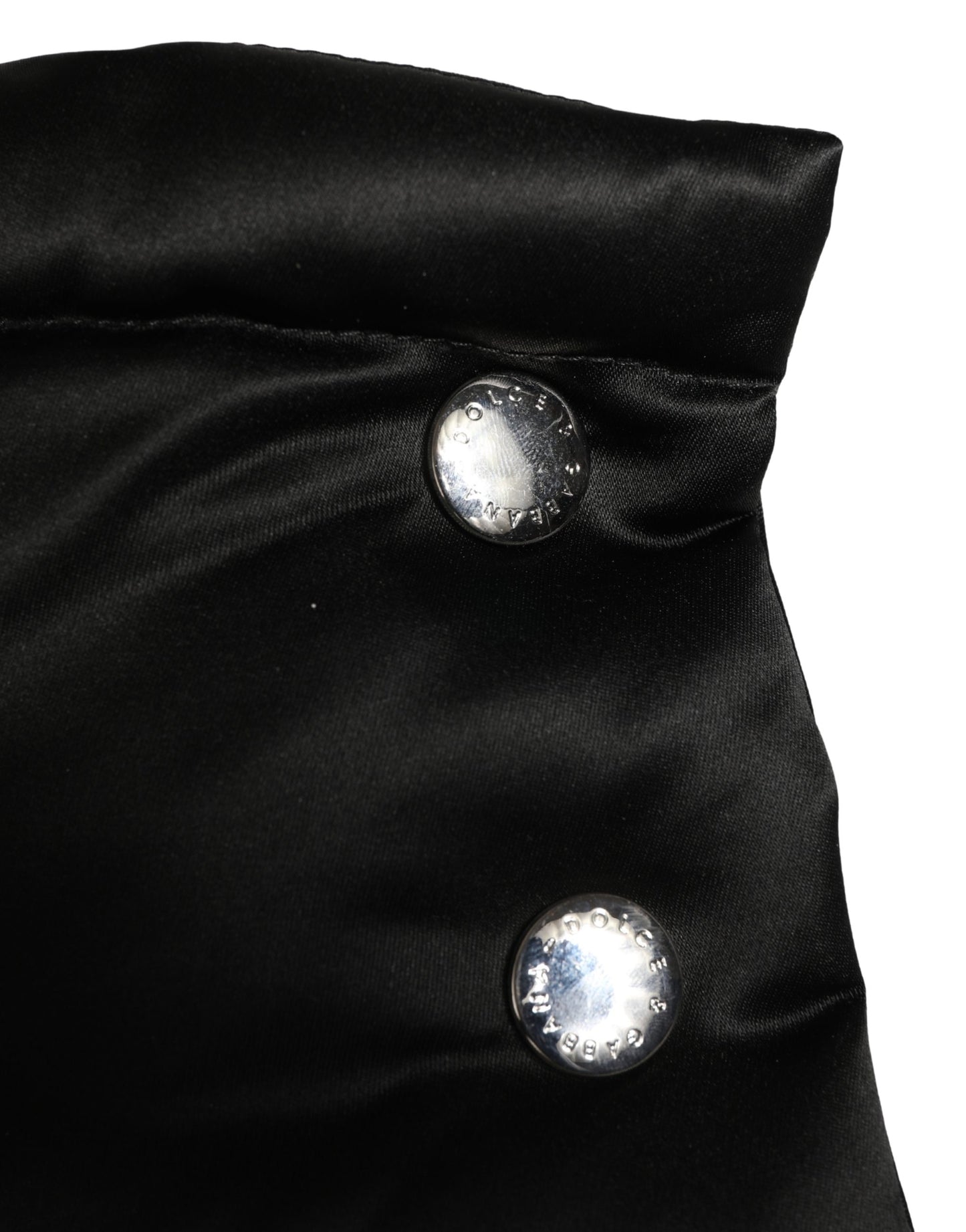 Gorro-Pañuelo de Cabeza Entera de Poliéster Negro Dolce & Gabbana
