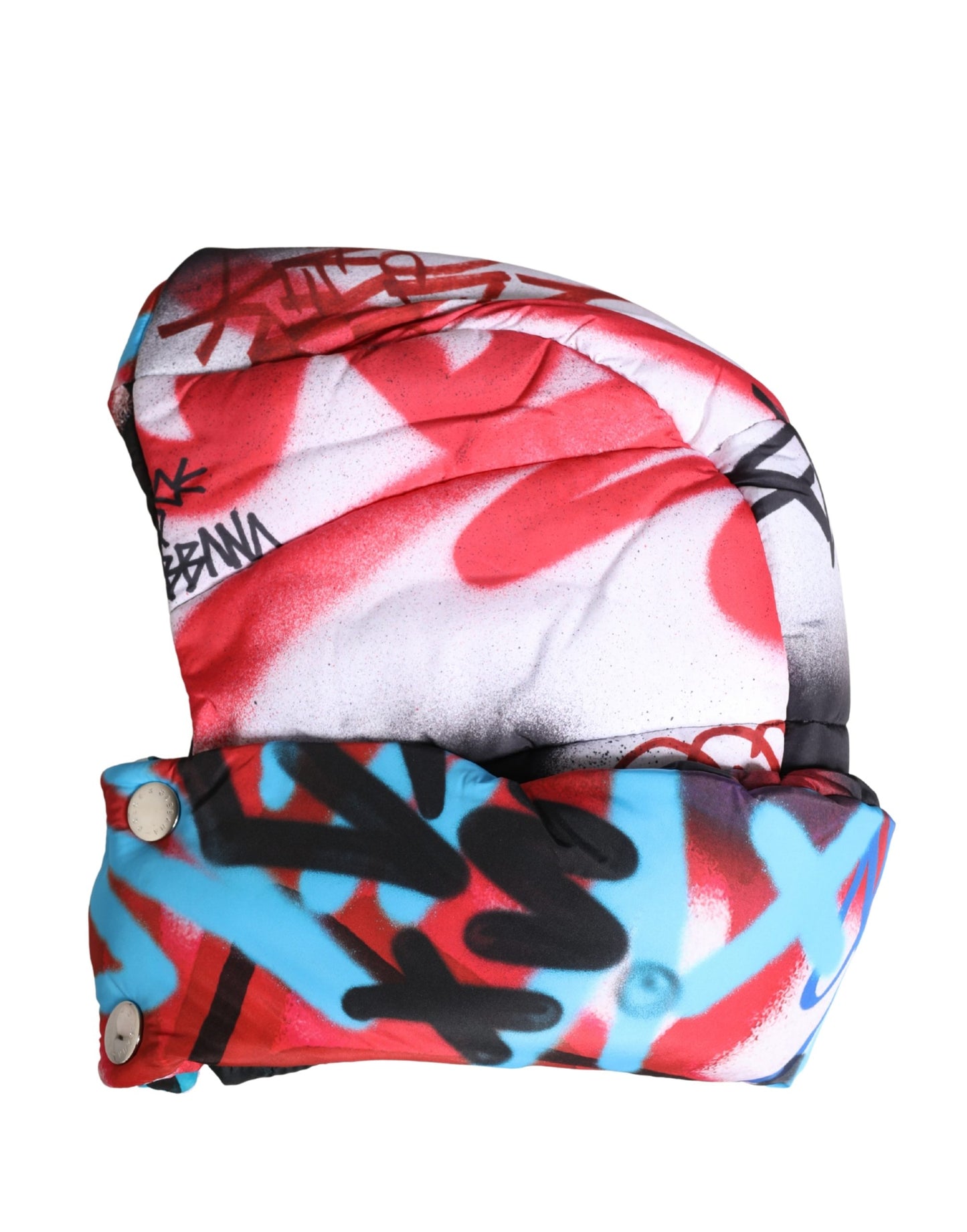 Gorro Capello Envolvente de Cabeza Completa con Grafiti Multicolor Dolce & Gabbana