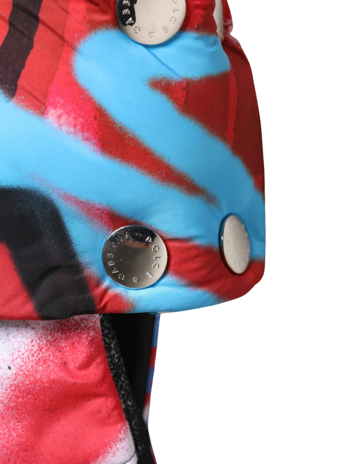 Gorro Capello Envolvente de Cabeza Completa con Grafiti Multicolor Dolce & Gabbana