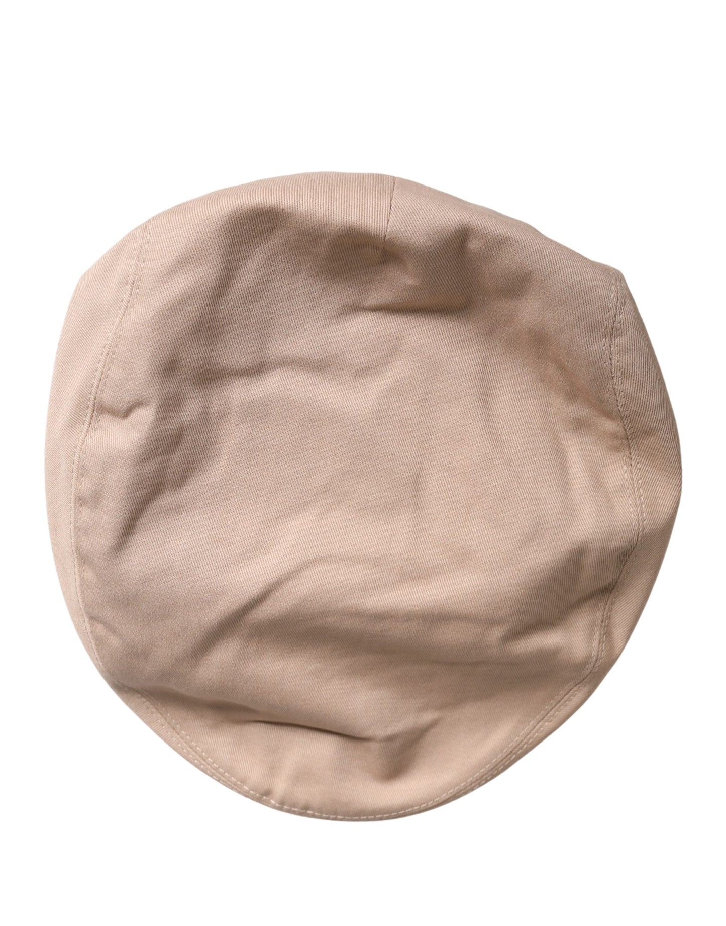 Dolce & Gabbana Gorra Newsboy de algodón beige para hombre
