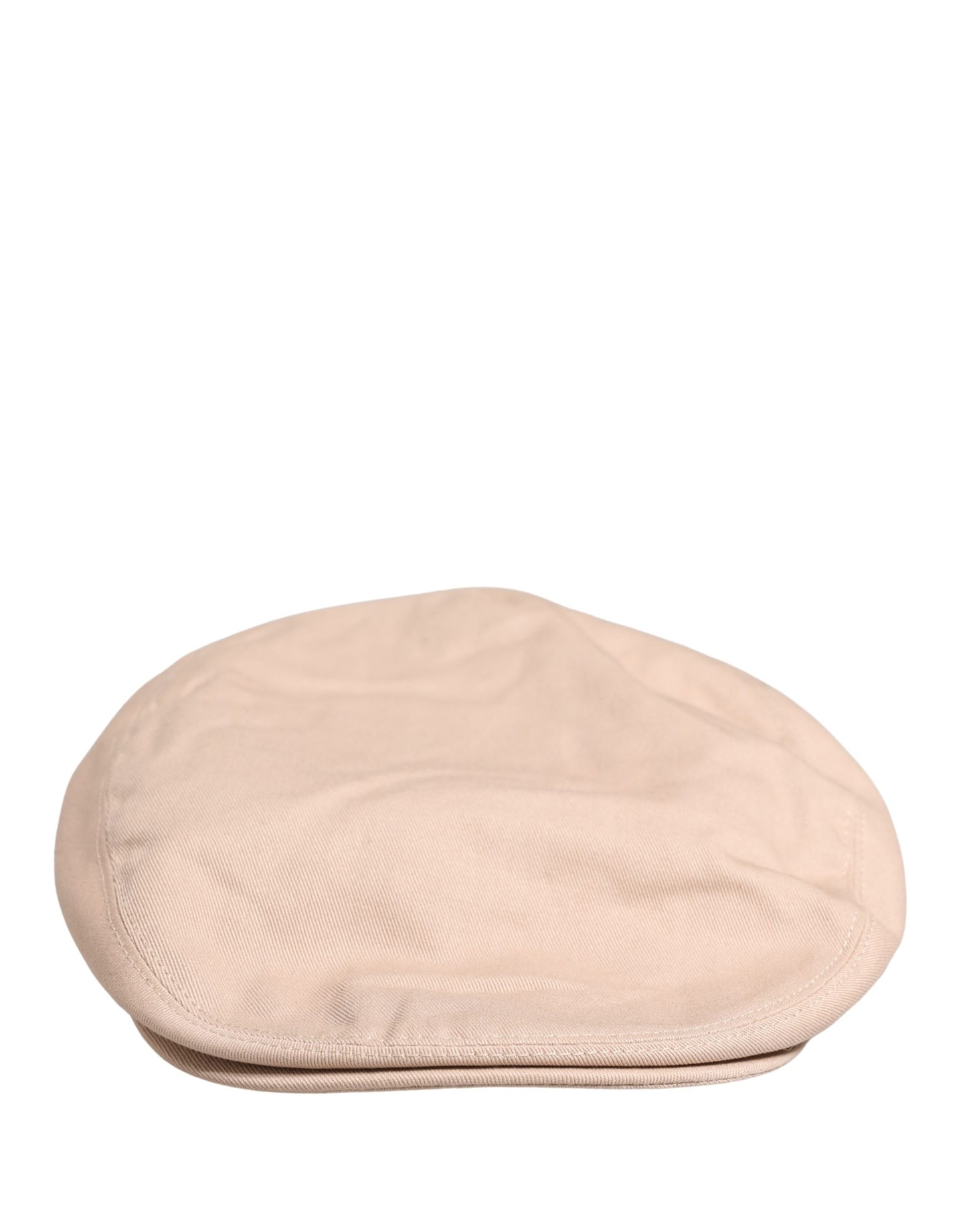 Dolce & Gabbana Gorra Newsboy de algodón beige para hombre