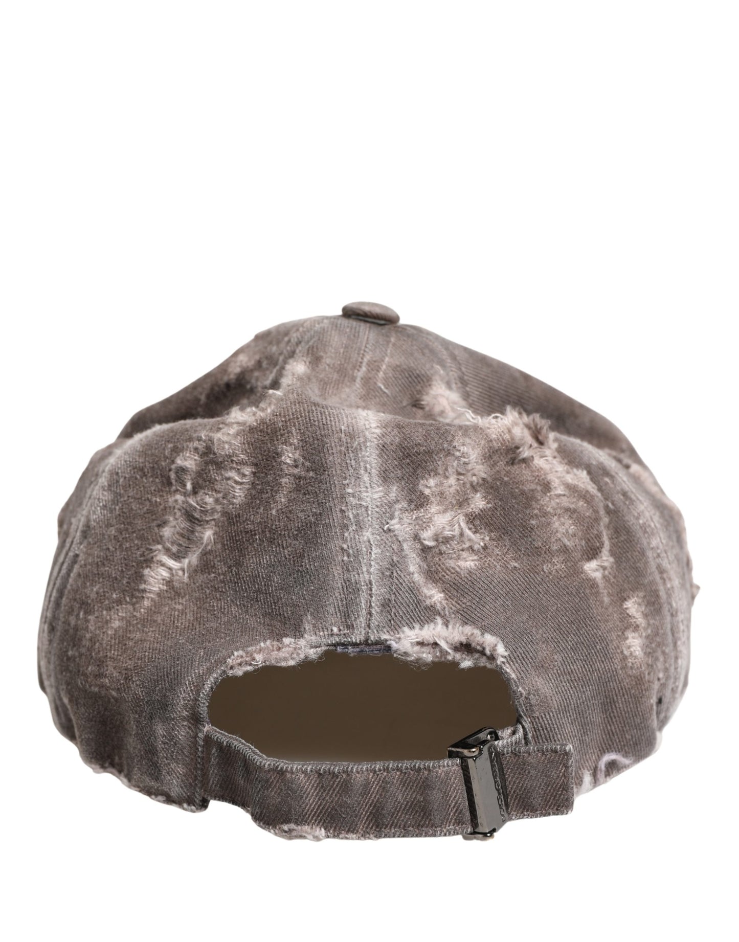 Gorra de béisbol Dolce & Gabbana de algodón marrón desgastado para hombre