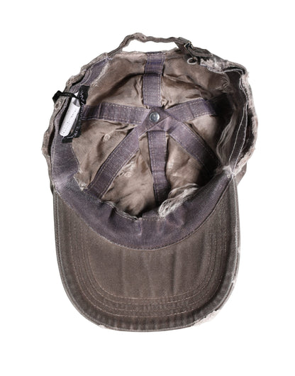 Gorra de béisbol Dolce & Gabbana de algodón marrón desgastado para hombre