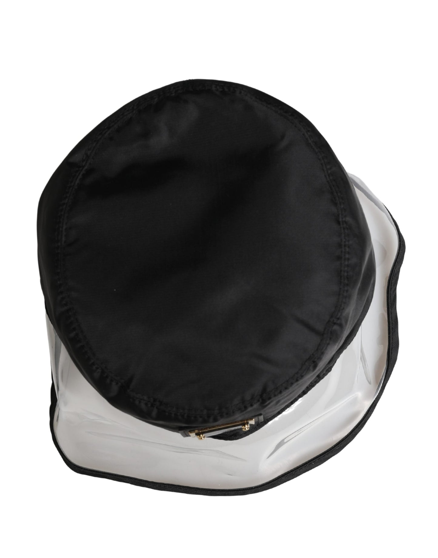 Dolce & Gabbana Casquette Bob de Pêcheur en Plastique Noir pour Homme