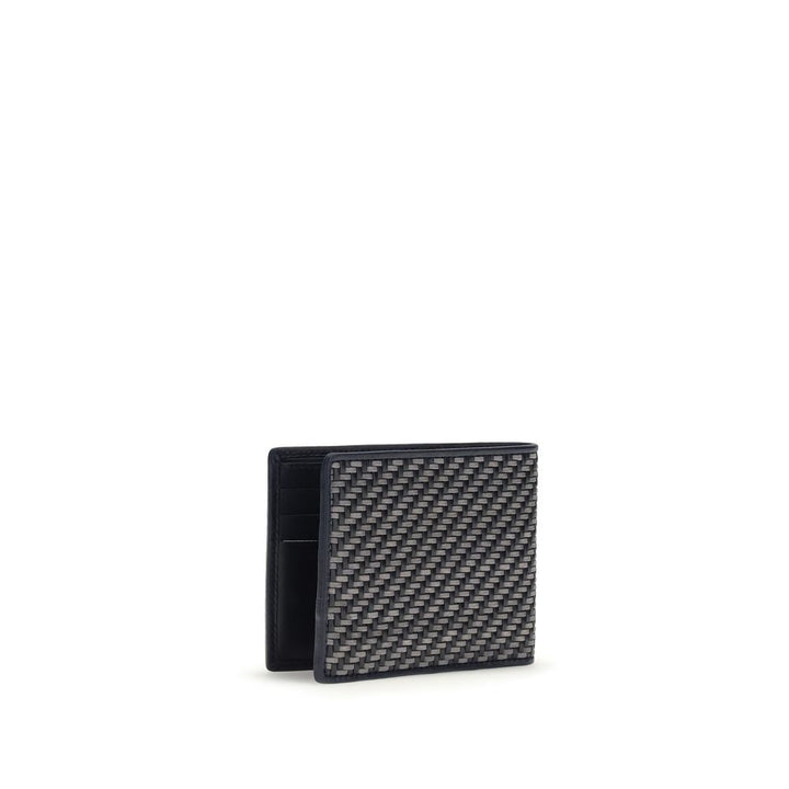 Cartera Ferragamo de Piel de Becerro Gris Bos Taurus