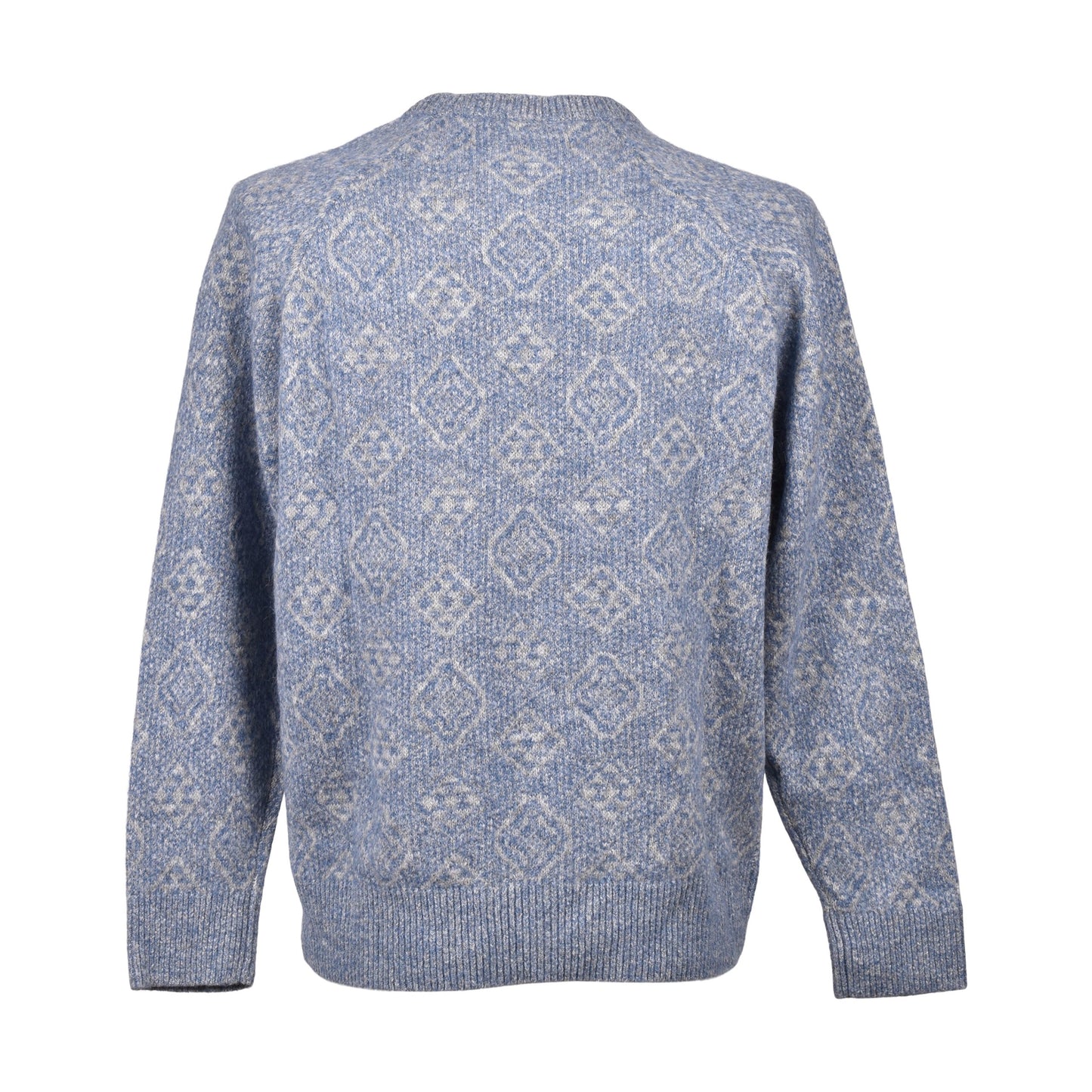 Brunello Cucinelli Blue Leather Sweatshirt