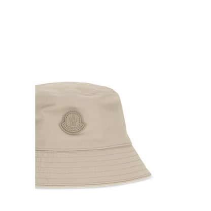 Sombrero de pescador Moncler de algodón beige