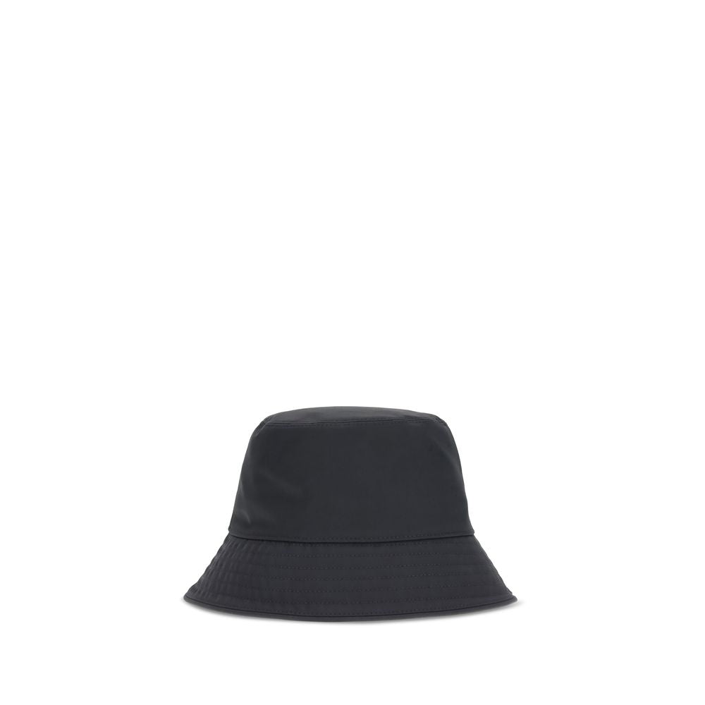Gorro de pescador Moncler de algodón azul