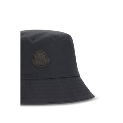 Gorro de pescador Moncler de algodón azul