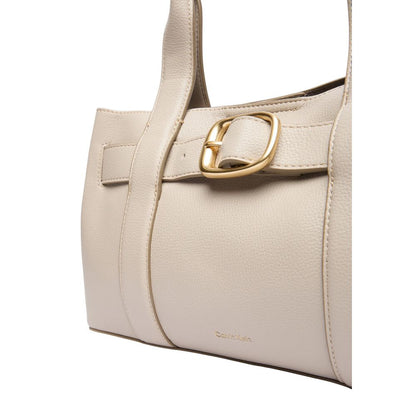 Calvin Klein Gray Polyethylene Handbag
