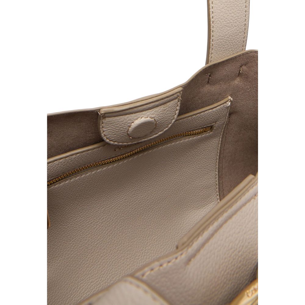 Calvin Klein Gray Polyethylene Handbag