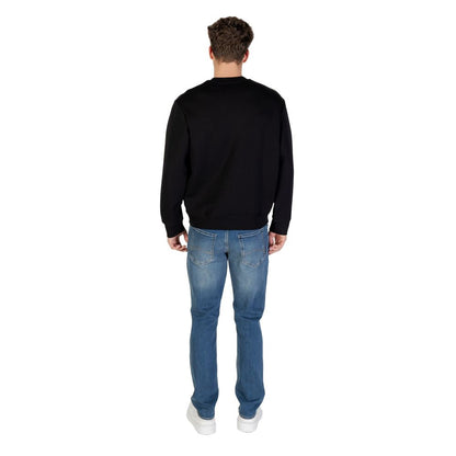 Armani Exchange Bicolor Cotton Sweatshirt