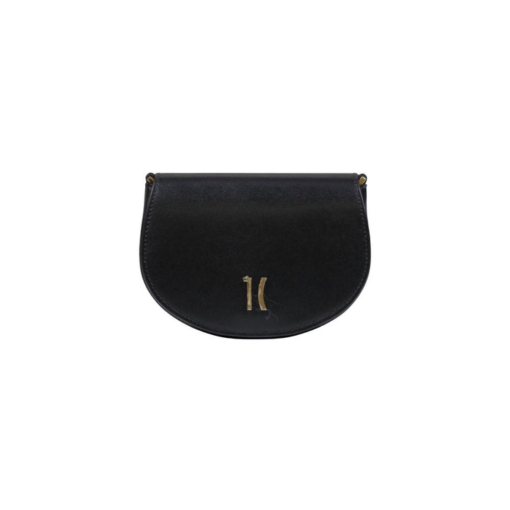 Alviero Martini Prima Classe Black Leather Handbag