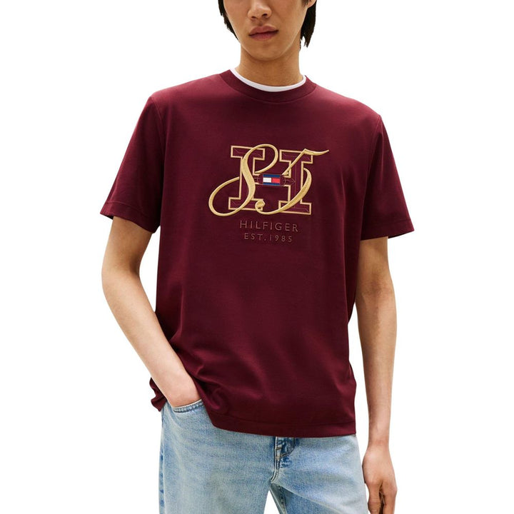 Tommy Hilfiger Bordeaux Cotton Sportswear