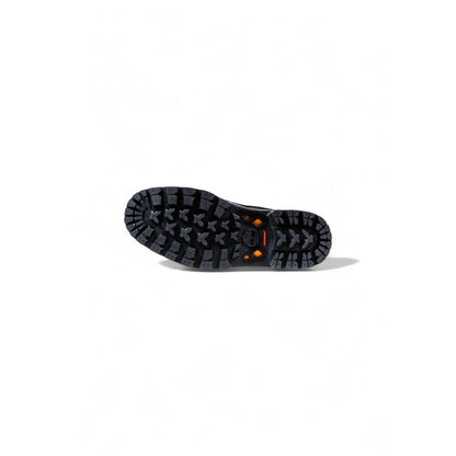Timberland Black Leather Lace-Up Boots