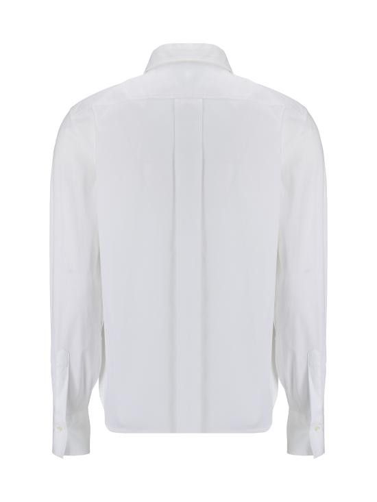 Brunello Cucinelli White Cotton Dress Shirt