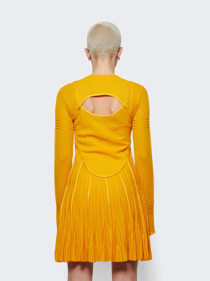 Givenchy Yellow Fibres Casual Dress