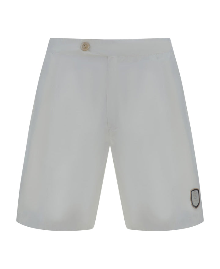 Brunello Cucinelli White Polyester Shorts