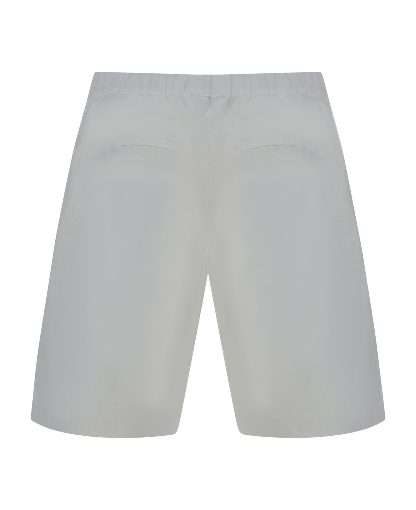 Brunello Cucinelli White Polyester Shorts