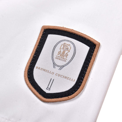 Brunello Cucinelli White Polyester Shorts