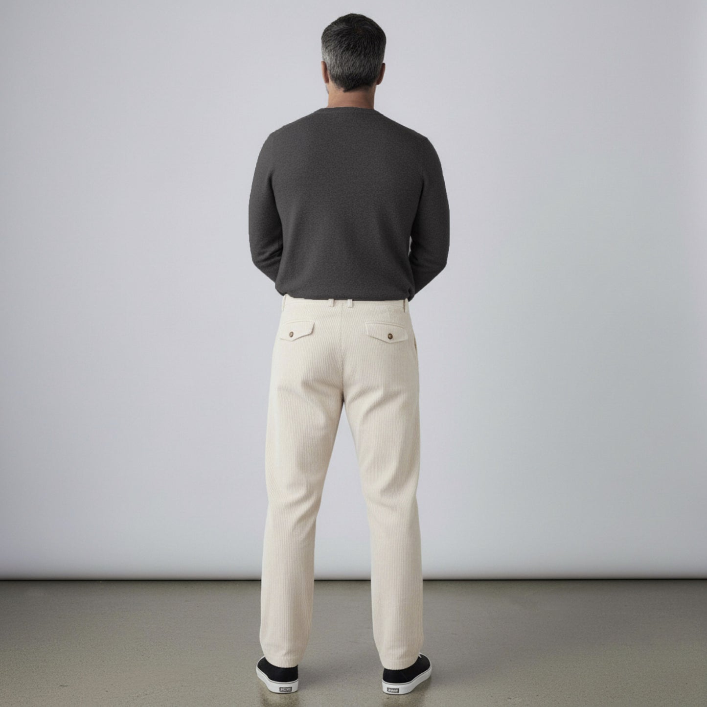Brunello Cucinelli White Cotton Pants
