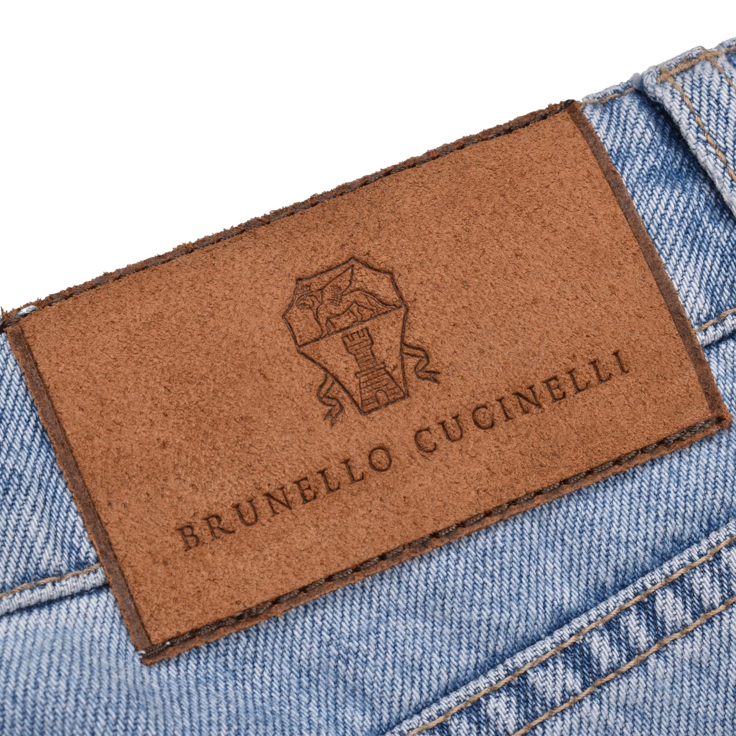 Brunello Cucinelli Blue Cotton Jeans Denim
