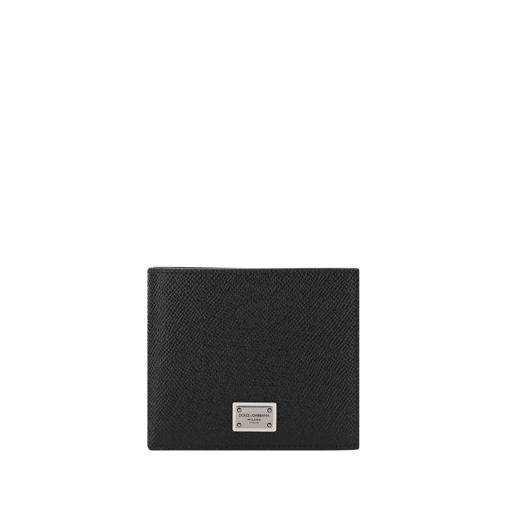Cartera Dolce & Gabbana negra de piel de becerro Bos Taurus