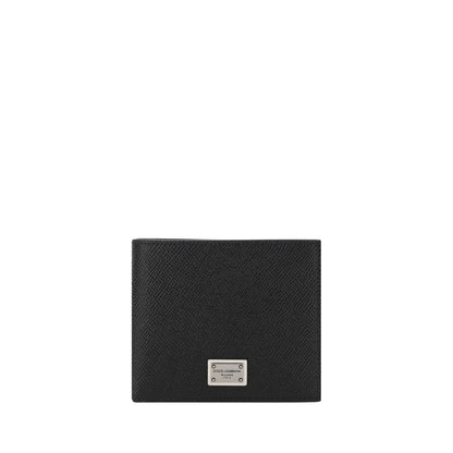 Cartera Dolce & Gabbana negra de piel de becerro Bos Taurus