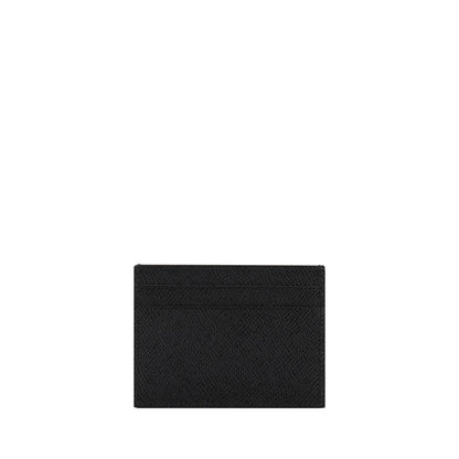 Cartera Dolce & Gabbana negra de piel de becerro Bos Taurus