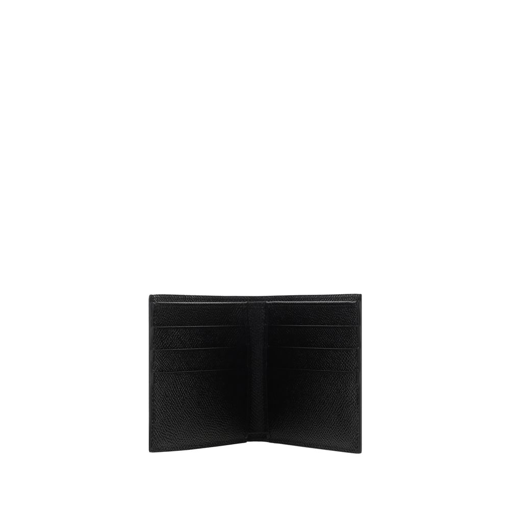 Cartera Dolce & Gabbana negra de piel de becerro Bos Taurus