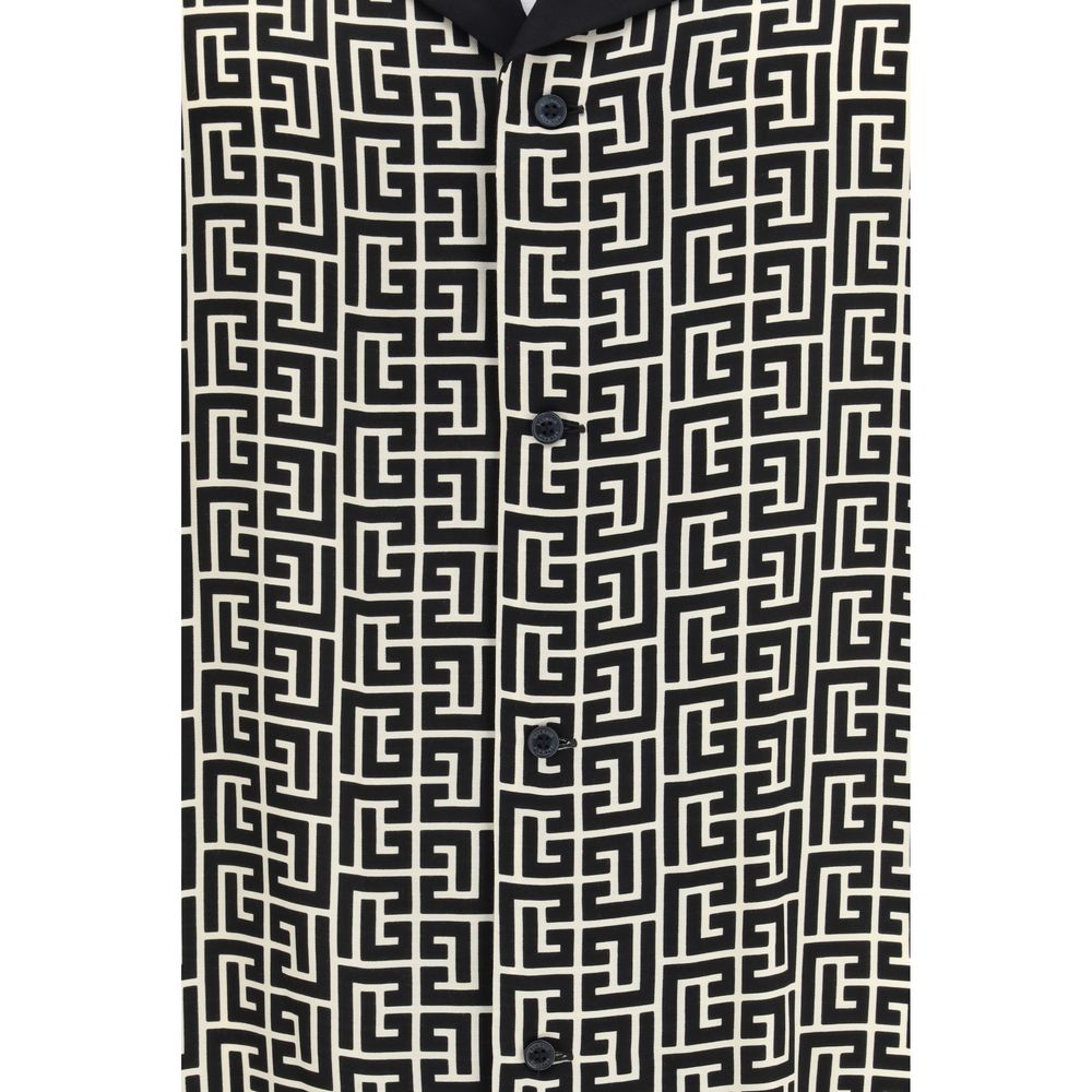 Pijama de viscosa multicolor de Balmain
