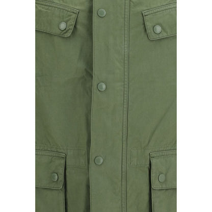 Barbour International Bicolor Cotton Coat