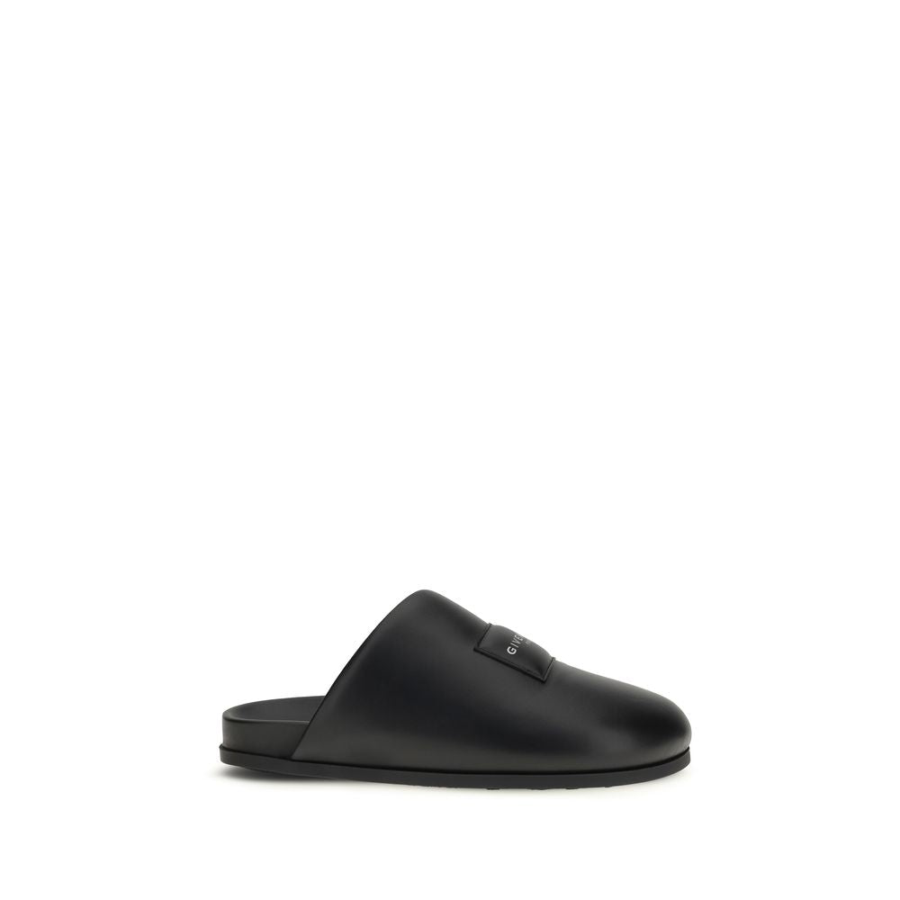 Mules Givenchy de piel de becerro negra Bos Taurus