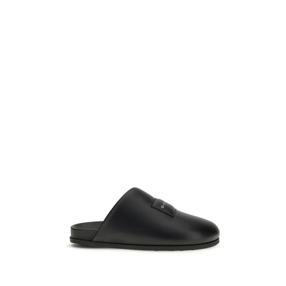 Mules Givenchy de piel de becerro negra Bos Taurus