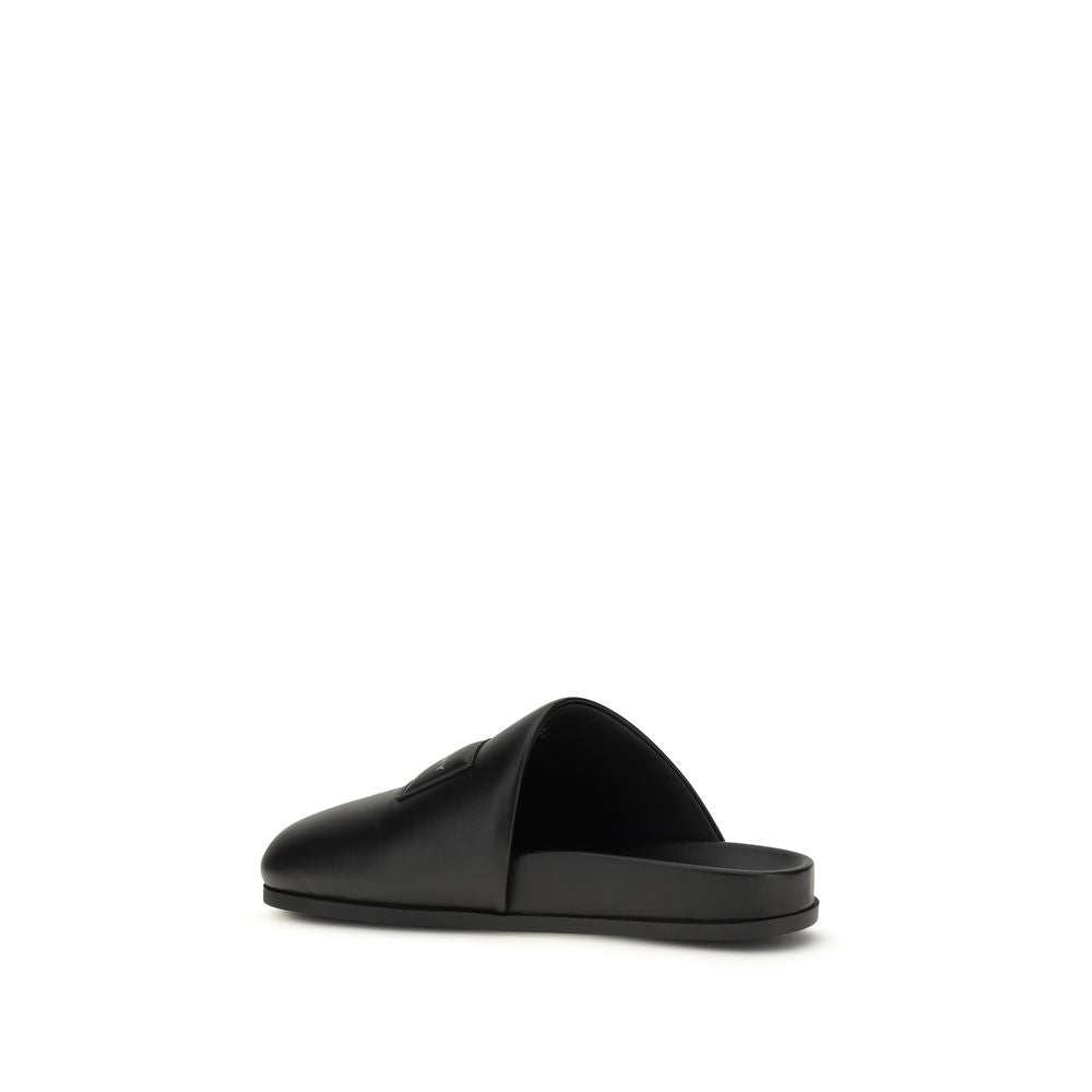 Mules Givenchy de piel de becerro negra Bos Taurus