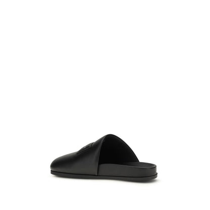 Mules Givenchy de piel de becerro negra Bos Taurus