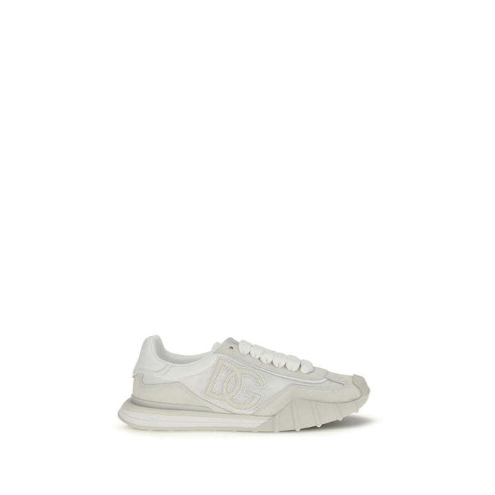 Zapatillas deportivas Dolce & Gabbana de piel de becerro blanca (Bos Taurus)