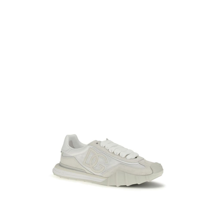Zapatillas deportivas Dolce & Gabbana de piel de becerro blanca (Bos Taurus)
