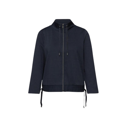 Street One Blue Polyester Sweatshirt