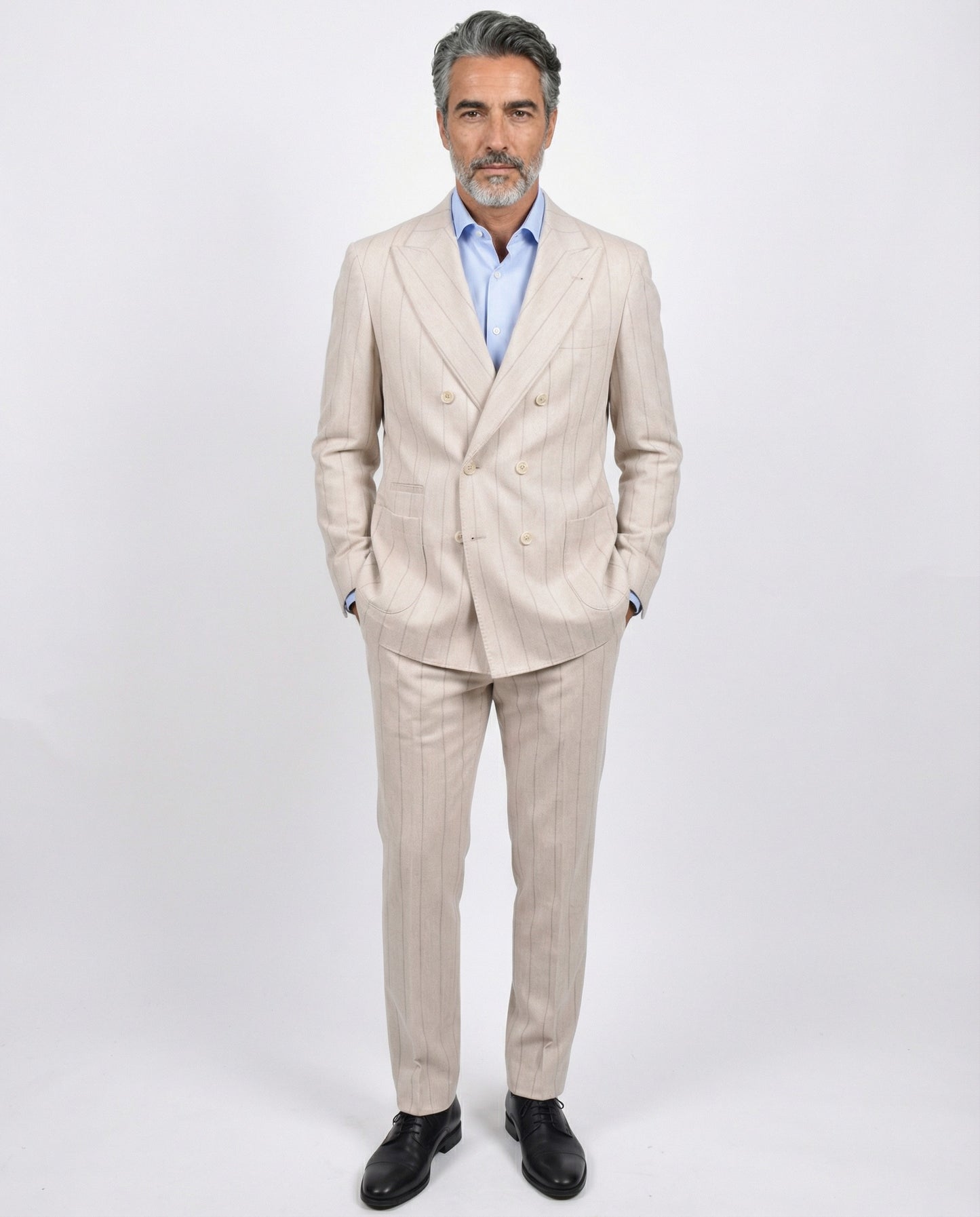 Brunello Cucinelli Beige Wool Blazer