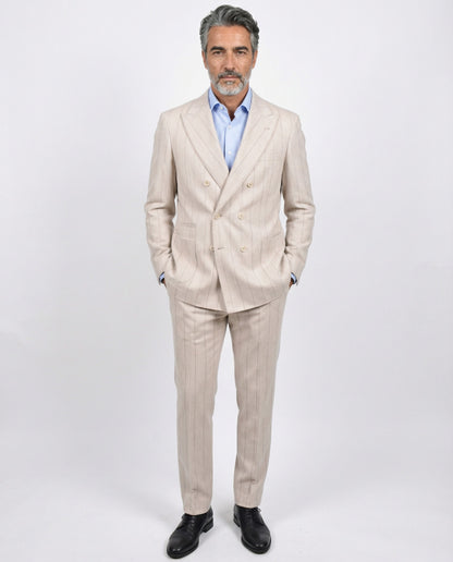 Brunello Cucinelli Beige Wool Blazer