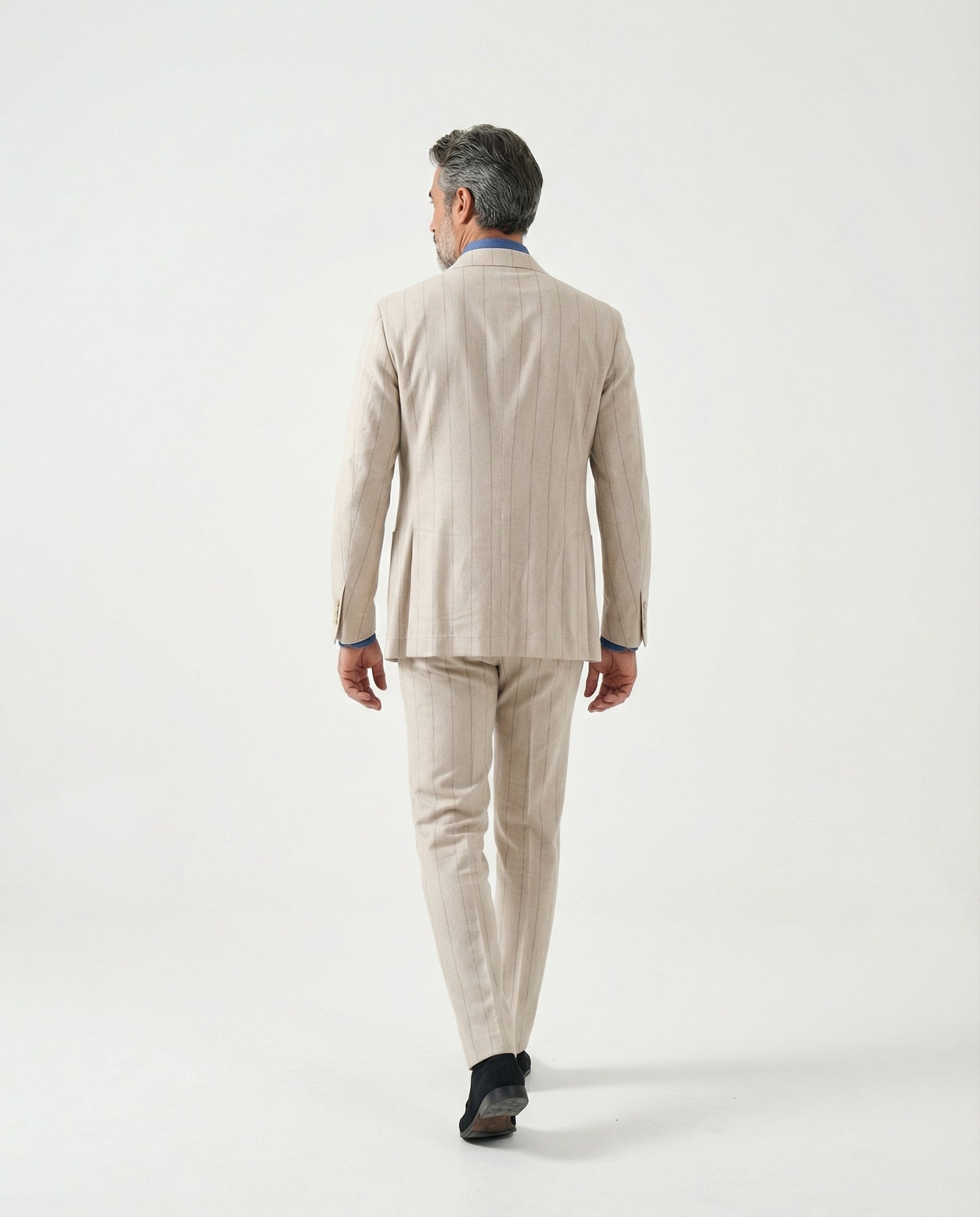 Brunello Cucinelli Beige Wool Blazer